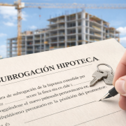 Subrogación en préstamo promotor con escritura hipotecaria y edificio en construcción según la STS 161/2026
